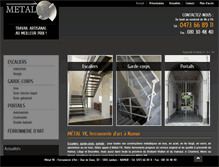 Tablet Screenshot of metal-yk.com